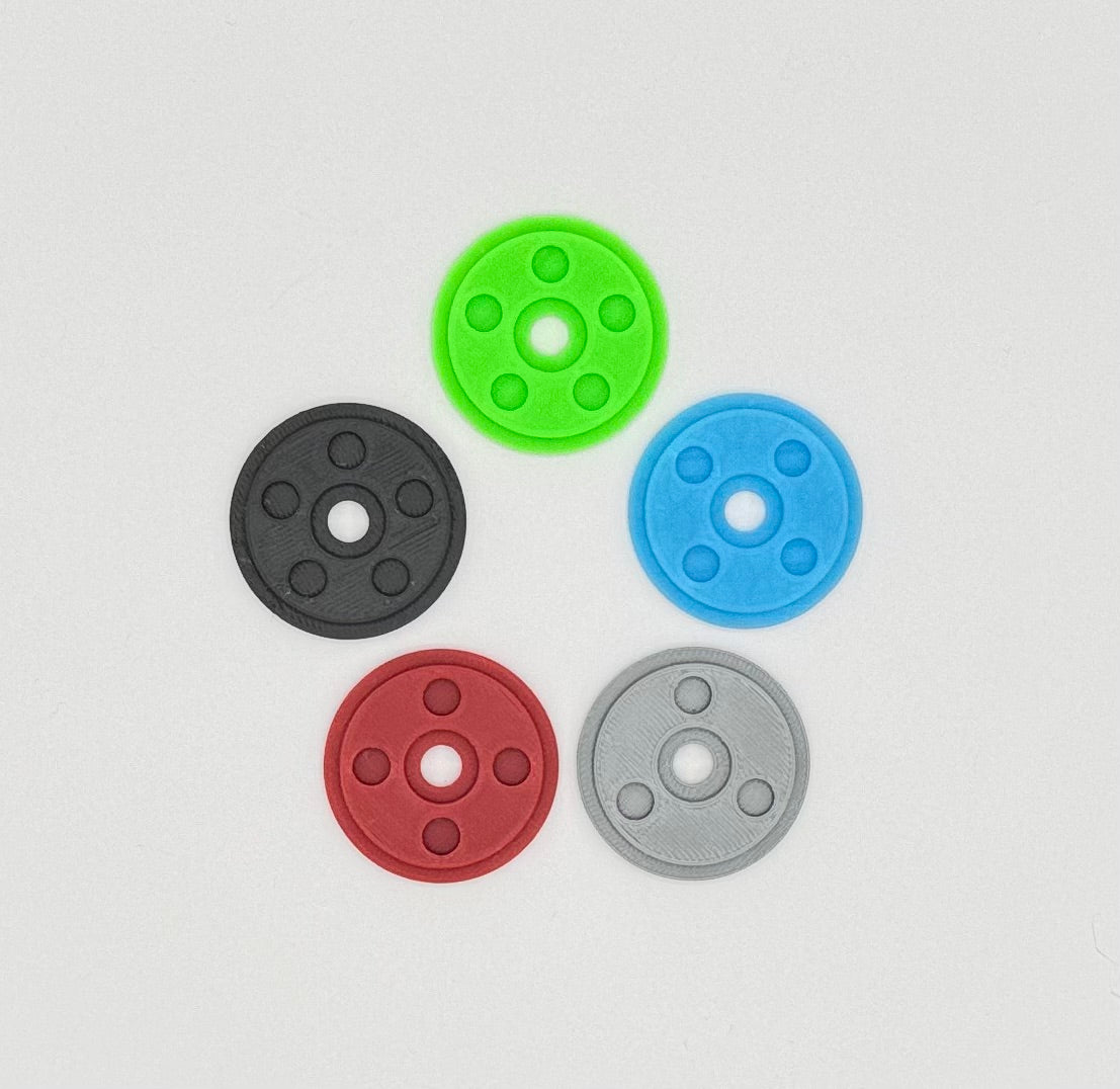 Magnetic Click-Stop Fidget Device – Circular Fidget Slider | Customizable 3, 4, or 5 Stop Magnetic Track | Personalized to your preference