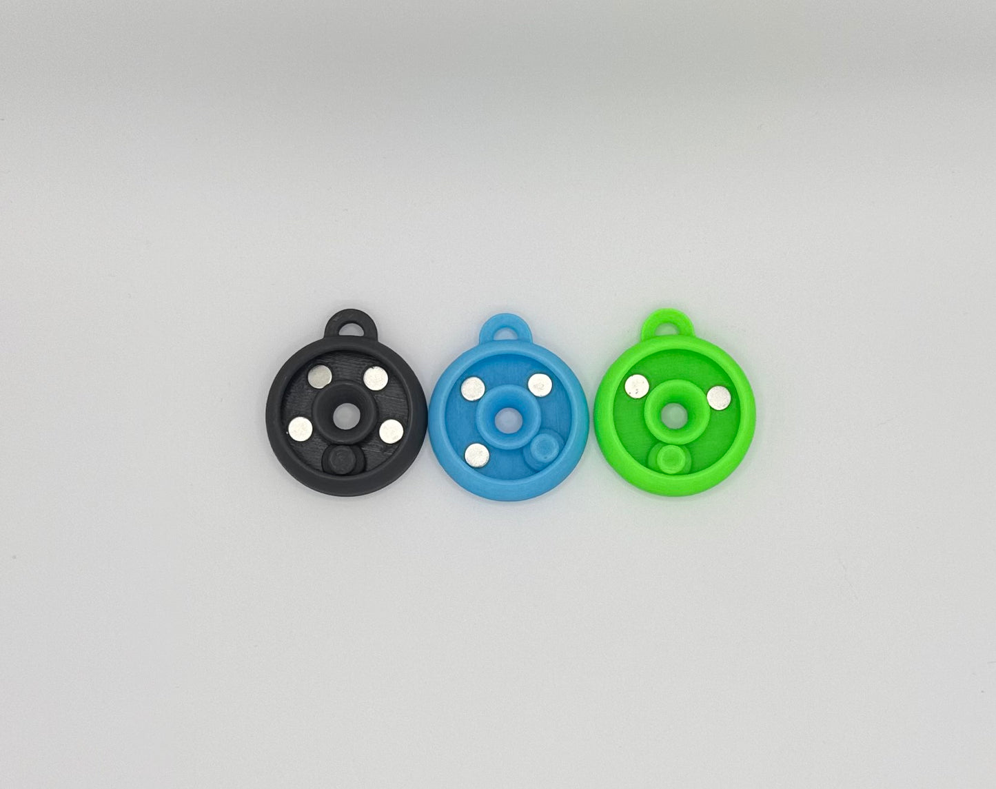 Magnetic Click-Stop Fidget Device – Circular Fidget Slider | Customizable 3, 4, or 5 Stop Magnetic Track | Personalized to your preference