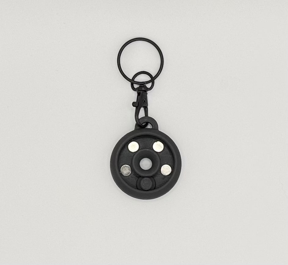 Magnetic Click-Stop Fidget Device – Circular Fidget Slider | Customizable 3, 4, or 5 Stop Magnetic Track | Personalized to your preference