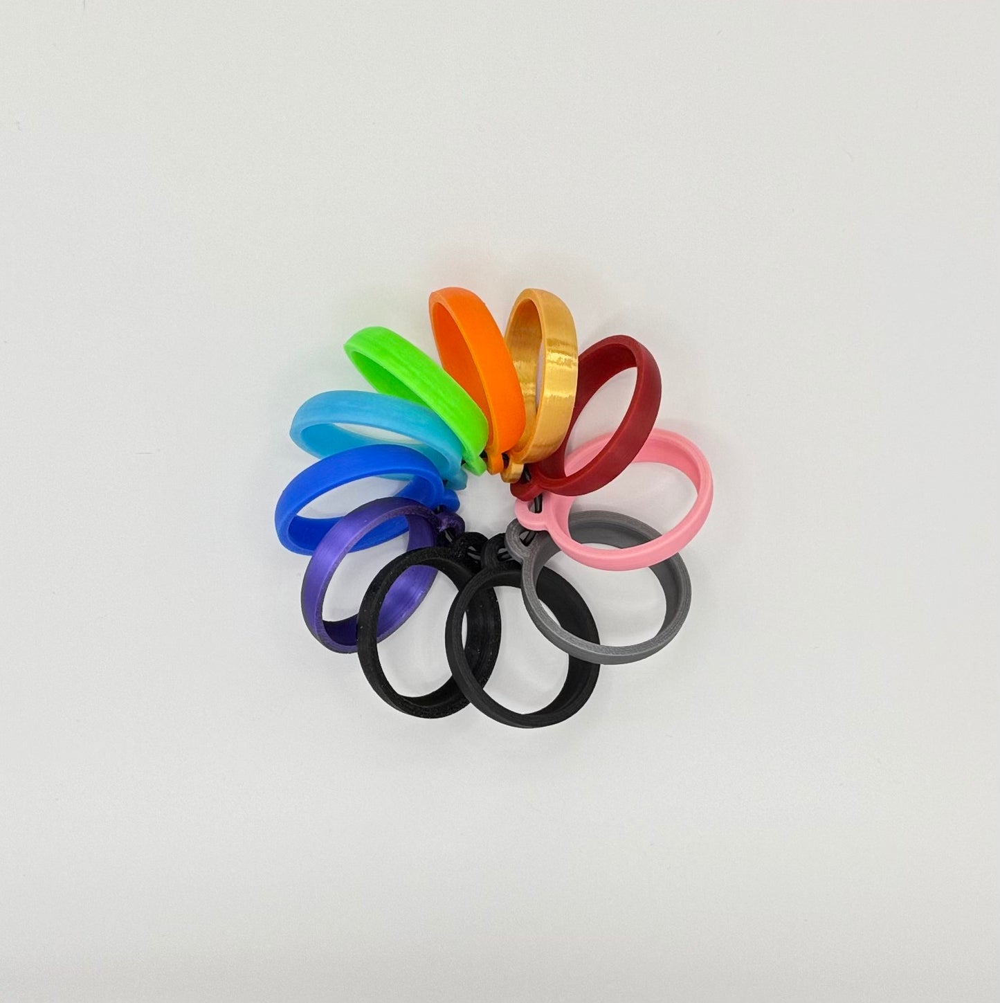 Magnetic Click-Stop Fidget Device – Circular Fidget Slider | Customizable 3, 4, or 5 Stop Magnetic Track | Personalized to your preference