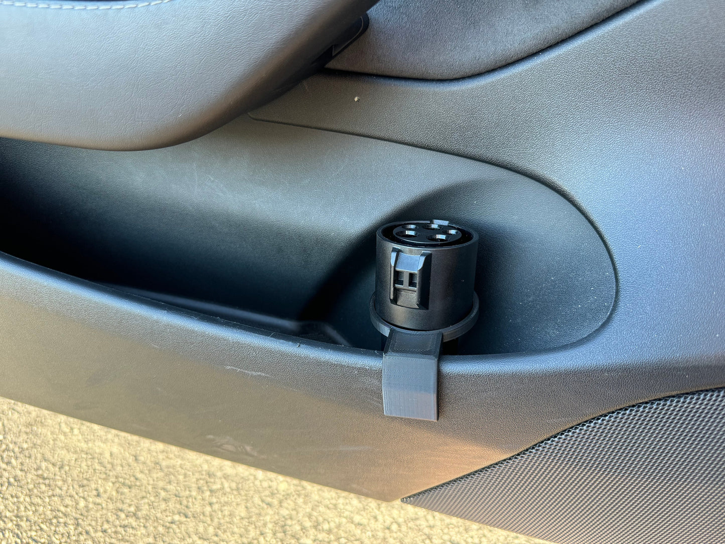 Tesla Public Charger J1772 Adapter Driver Door Holder for Tesla Model 3/Y (2020-2025) | Free Shipping within US