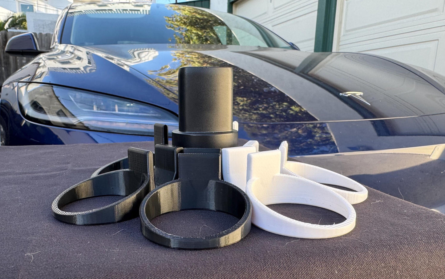 Tesla Public Charger J1772 Adapter Driver Door Holder for Tesla Model 3/Y (2020-2025) | Free Shipping within US