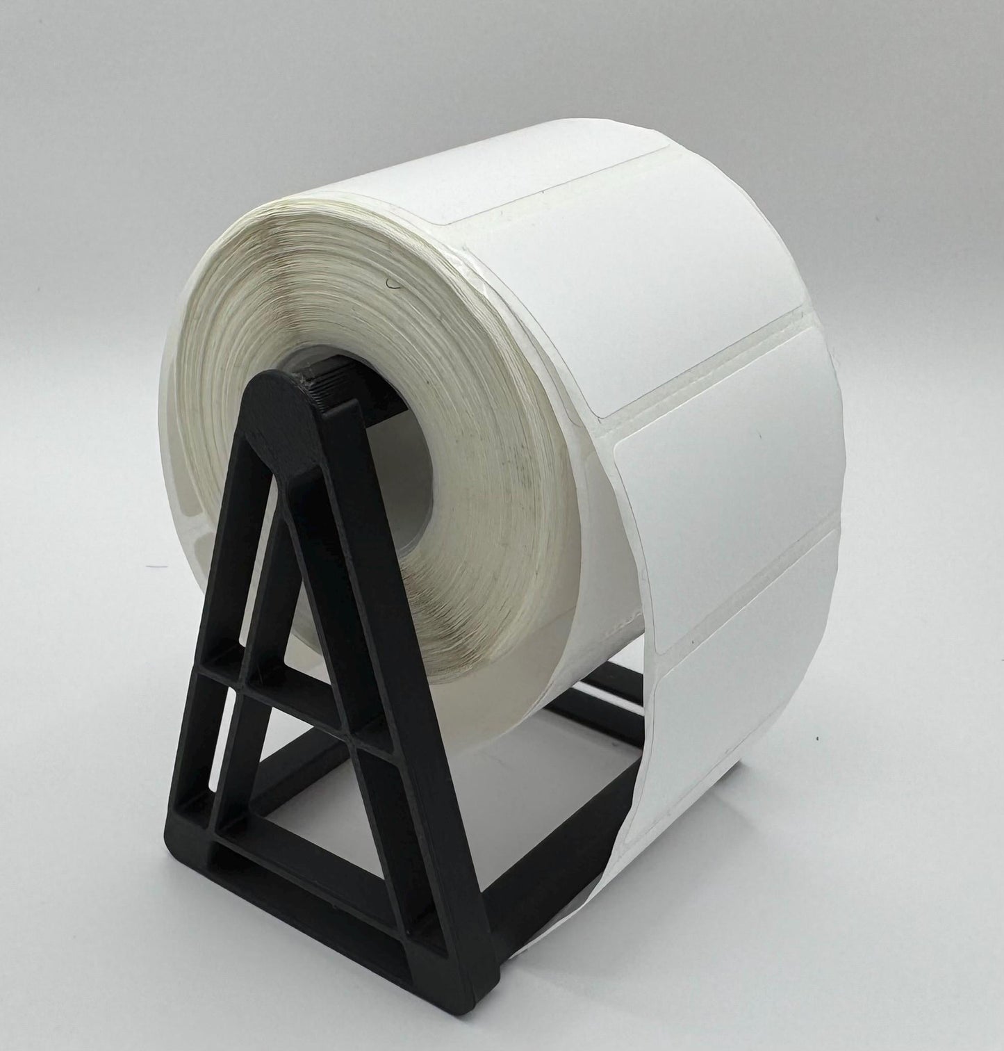 2" Label Roll Holder for 2" Wide Labels | Barcode Labels, Circular Labels | Easy-Change Design for Label Printers