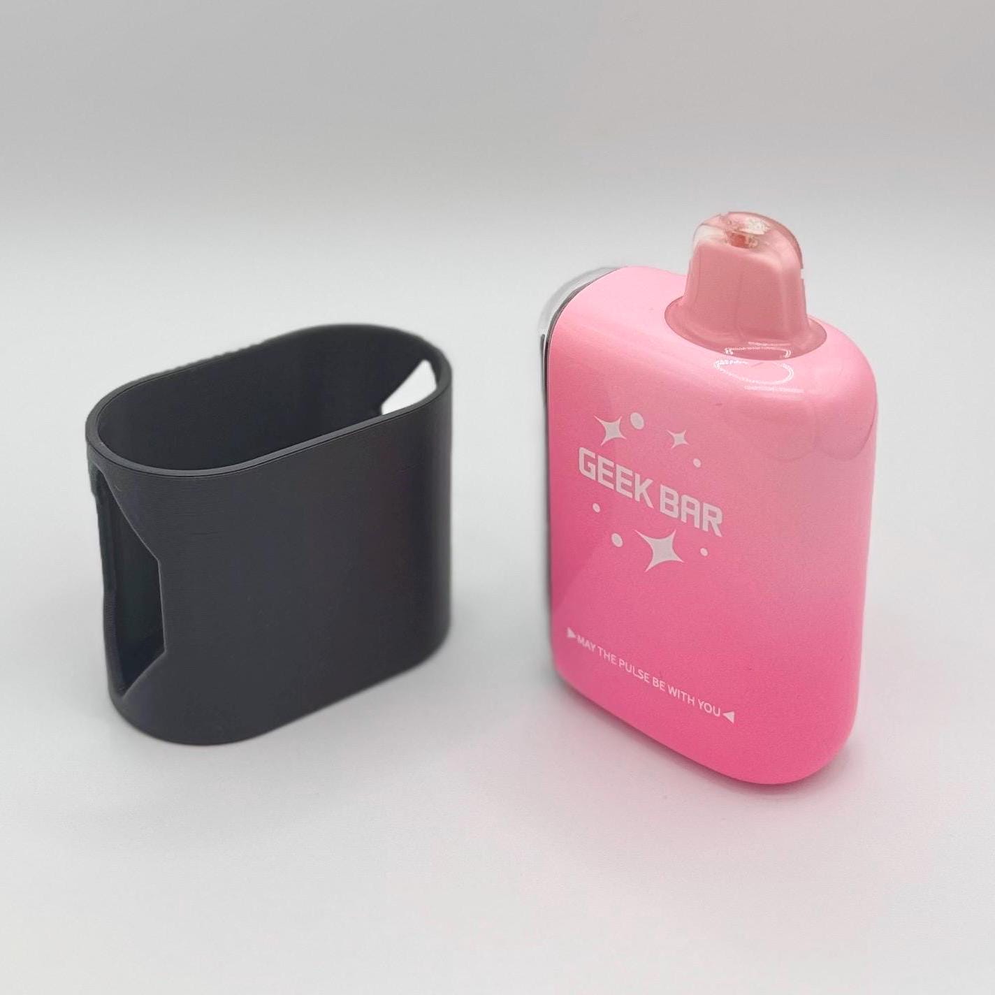 Geek Bar Pulse & Pulse X Vaporizer Holder – Adhesive Backing or Wearable Clip | Free Shipping within US