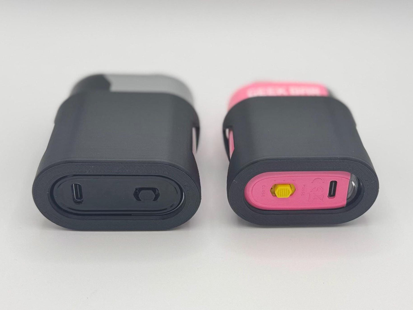 Open Bottom Face for easy access to bottom of vape