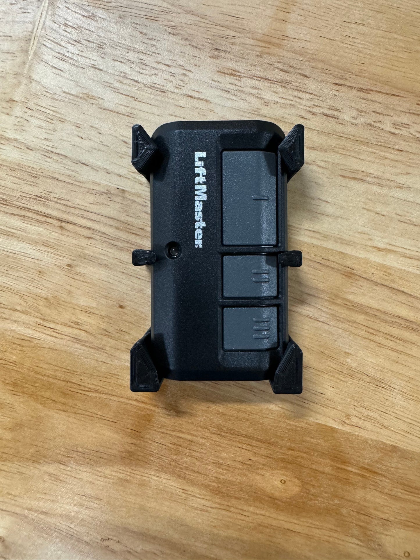 Garage Door Remote Wall Mount Bracket (Liftmaster / Chamberlain / Others) | Screw, Adhesive, or Magnetic Mounting