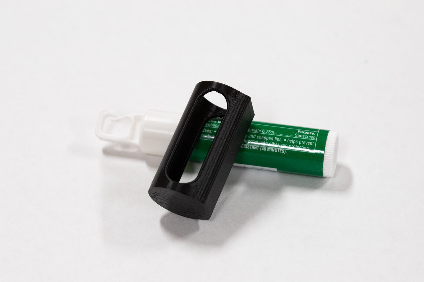 Chapstick / Lip Balm Holder for Car / Workshop / Desk - Adhesive or Magnetic