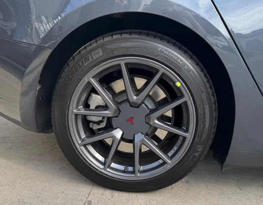Midnight Silver with Red Multi-Coat T