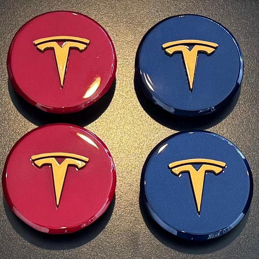 Left: Red Multi-Coat with Custom Gold T
Right: Deep Blue Metallic with Custom Gold T