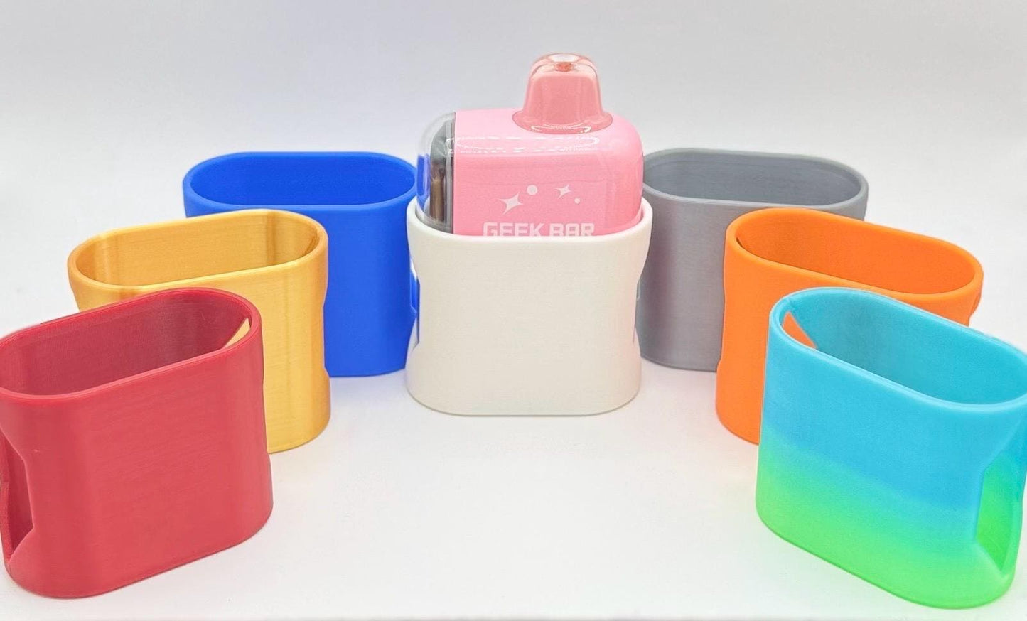 Geek Bar Pulse Vaporizer Holder – Adhesive, Magnetic, or Clip