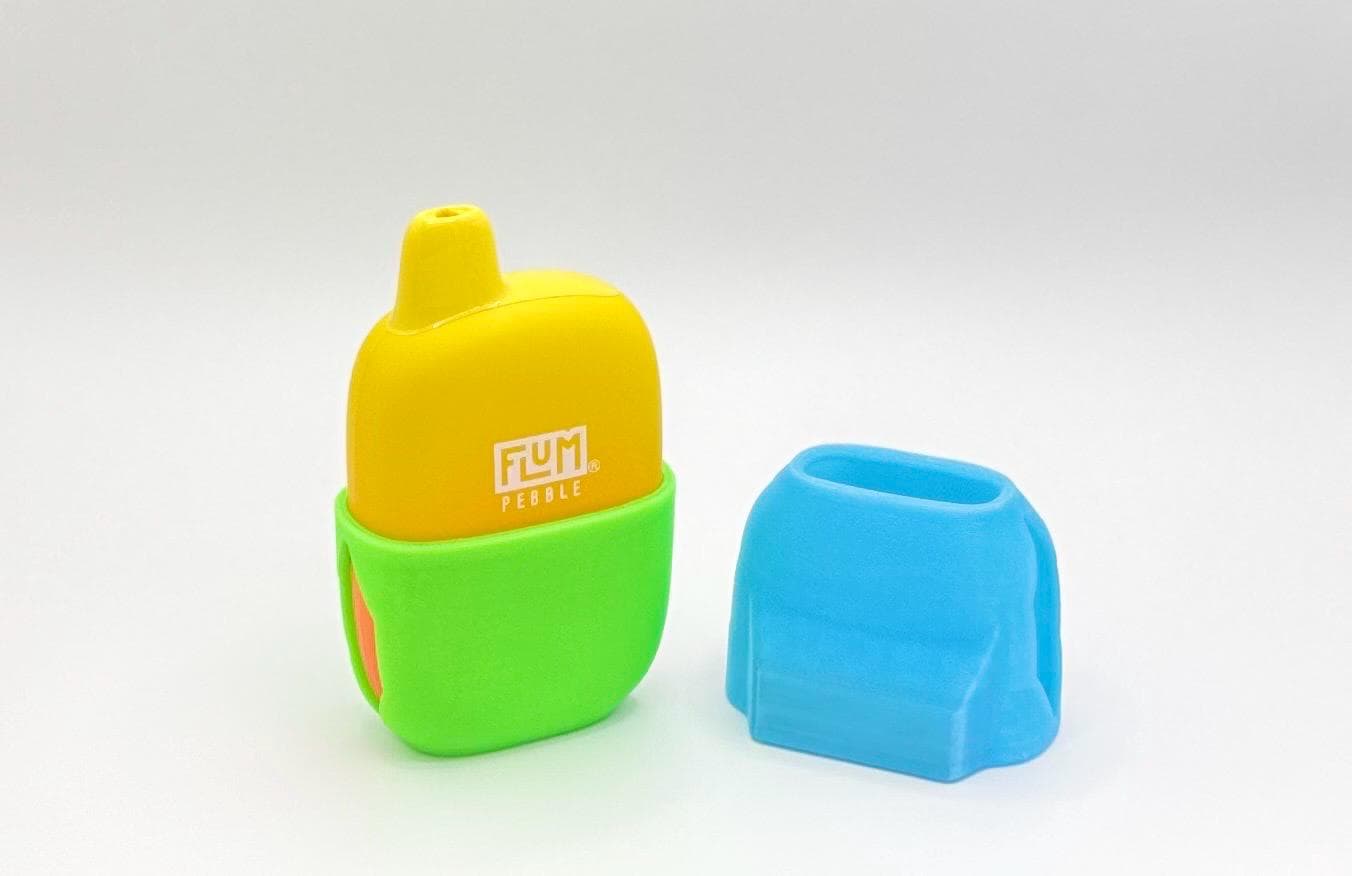 FLUM Pebble Vaporizer Holder | Magnetic or Adhesive Mount