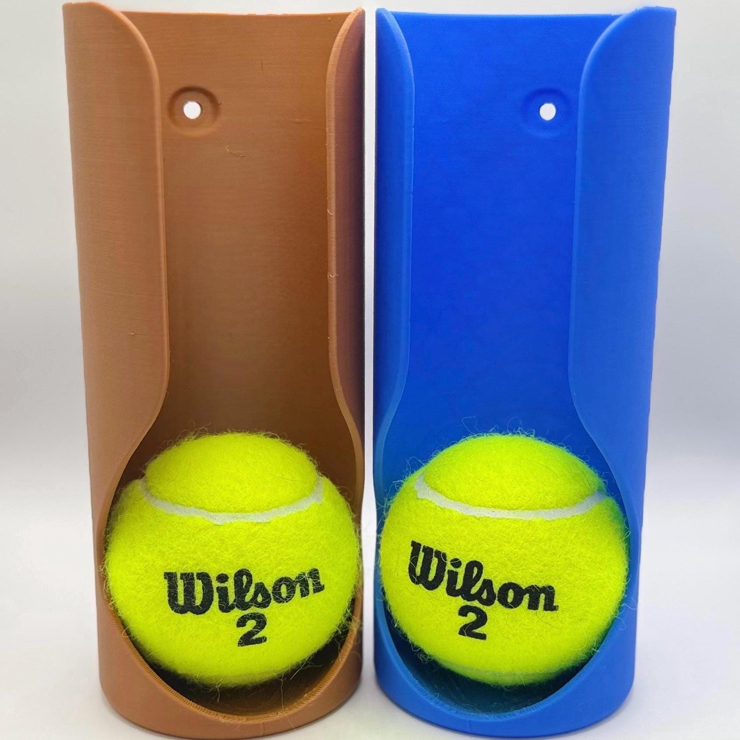 Personalized Tennis Ball Holder - Fence or Wall Mount