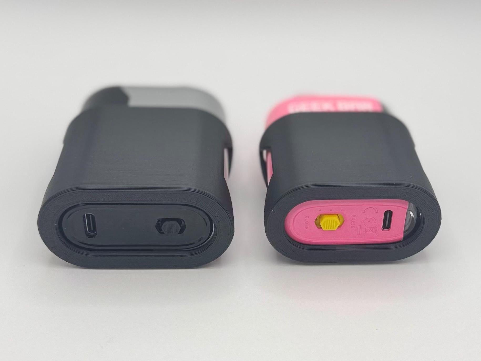 Open Bottom Face for easy access to bottom of vape
