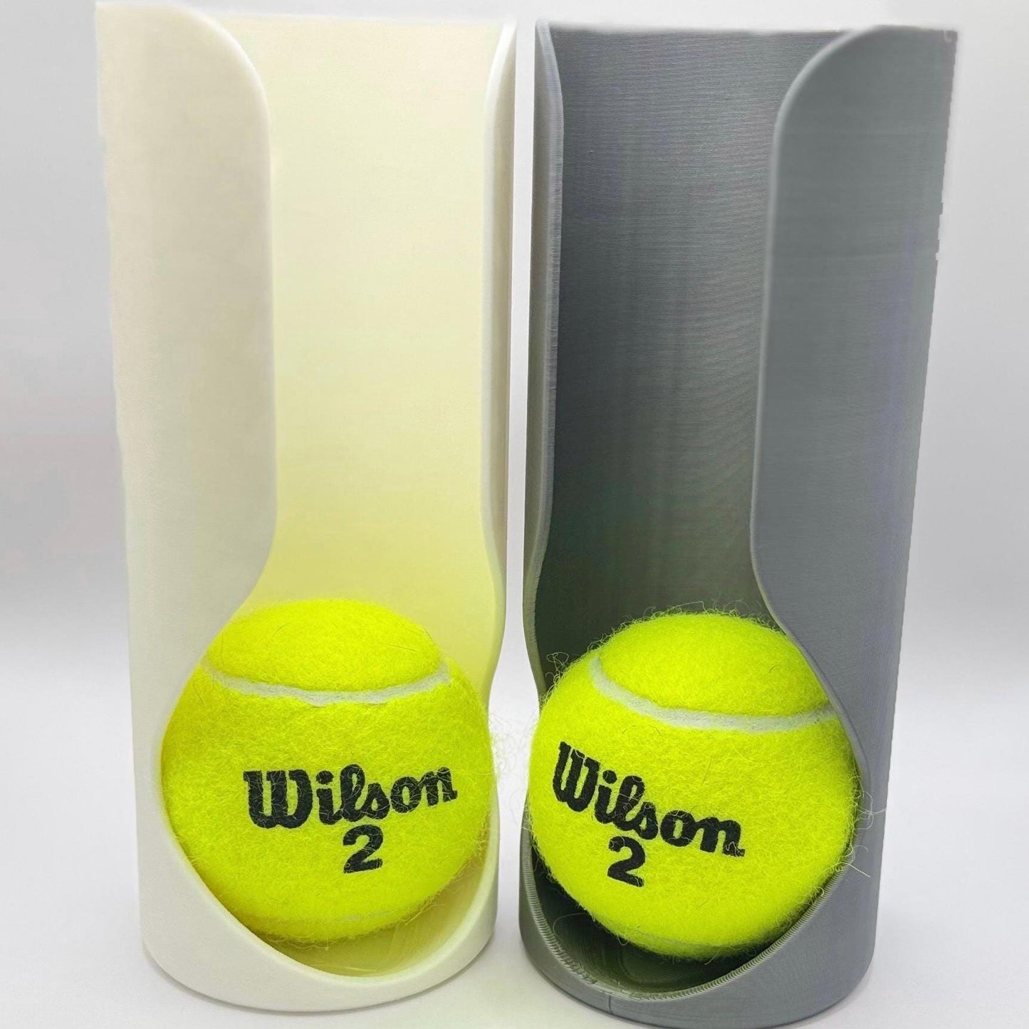 Personalized Tennis Ball Holder - Fence or Wall Mount