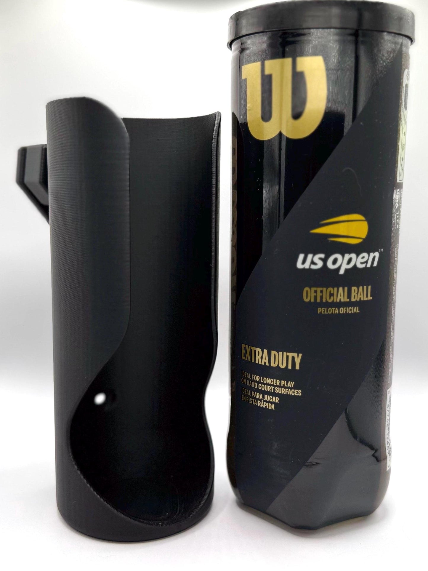 Personalized Tennis Ball Holder - Fence or Wall Mount