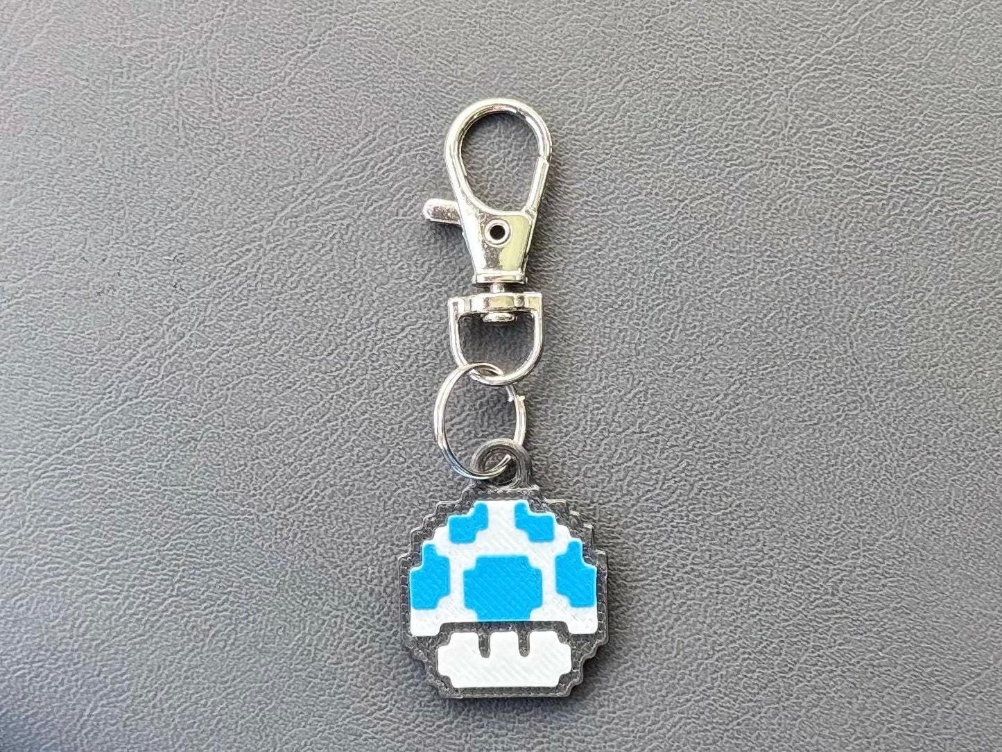 Nintendo Pixel Sprite Keychain or Ornament – Retro Gamer Gift