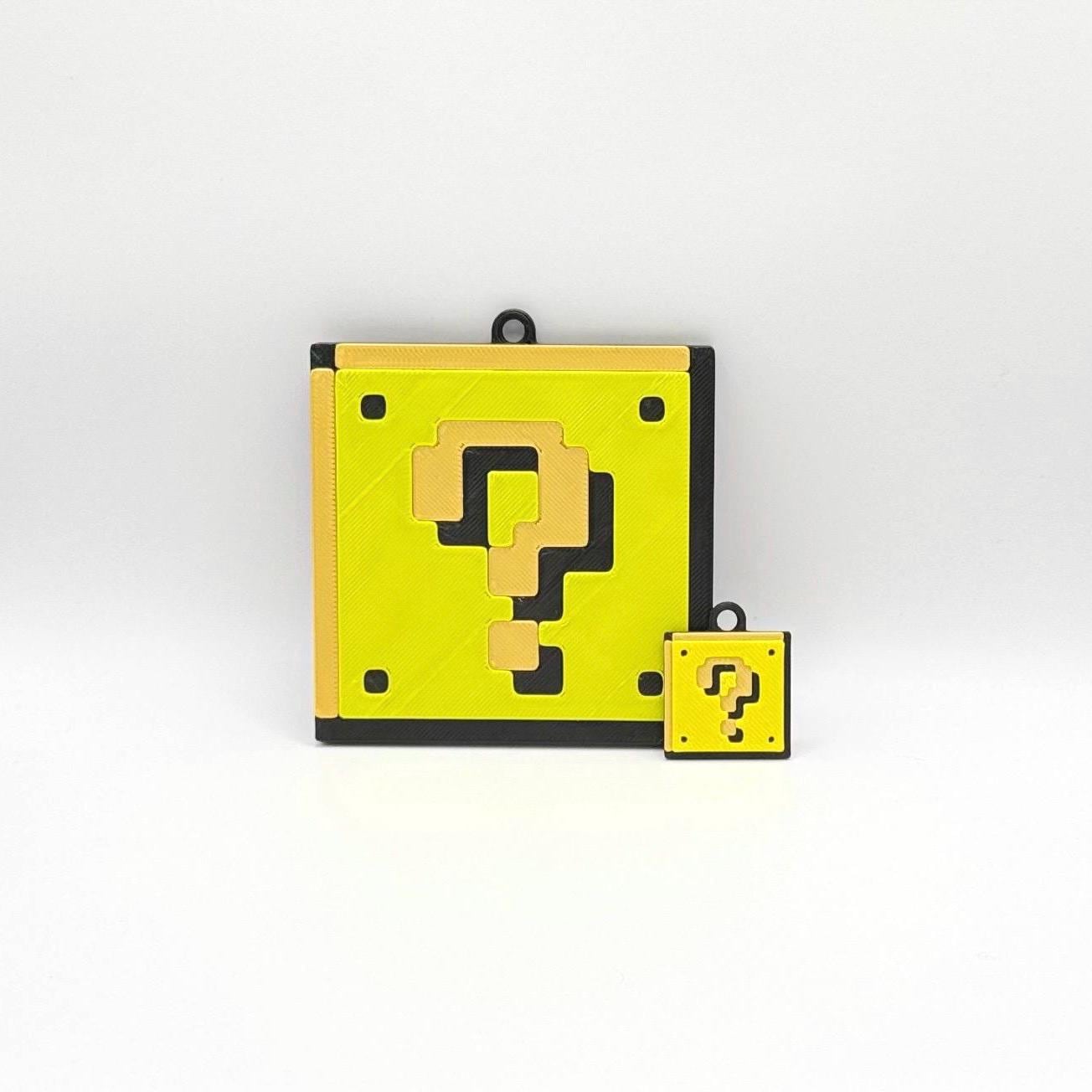 Nintendo Pixel Sprite Keychain or Ornament – Retro Gamer Gift
