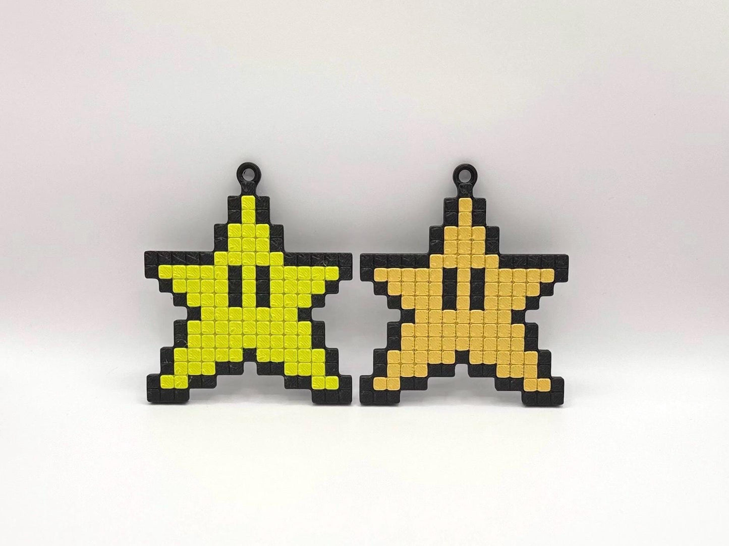 Nintendo Pixel Sprite Keychain or Ornament – Retro Gamer Gift