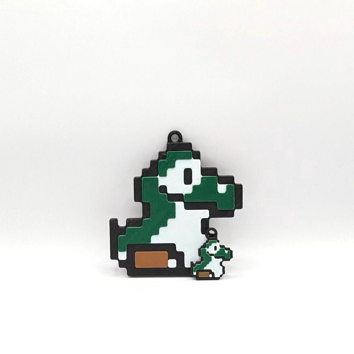 Nintendo Pixel Sprite Keychain or Ornament – Retro Gamer Gift