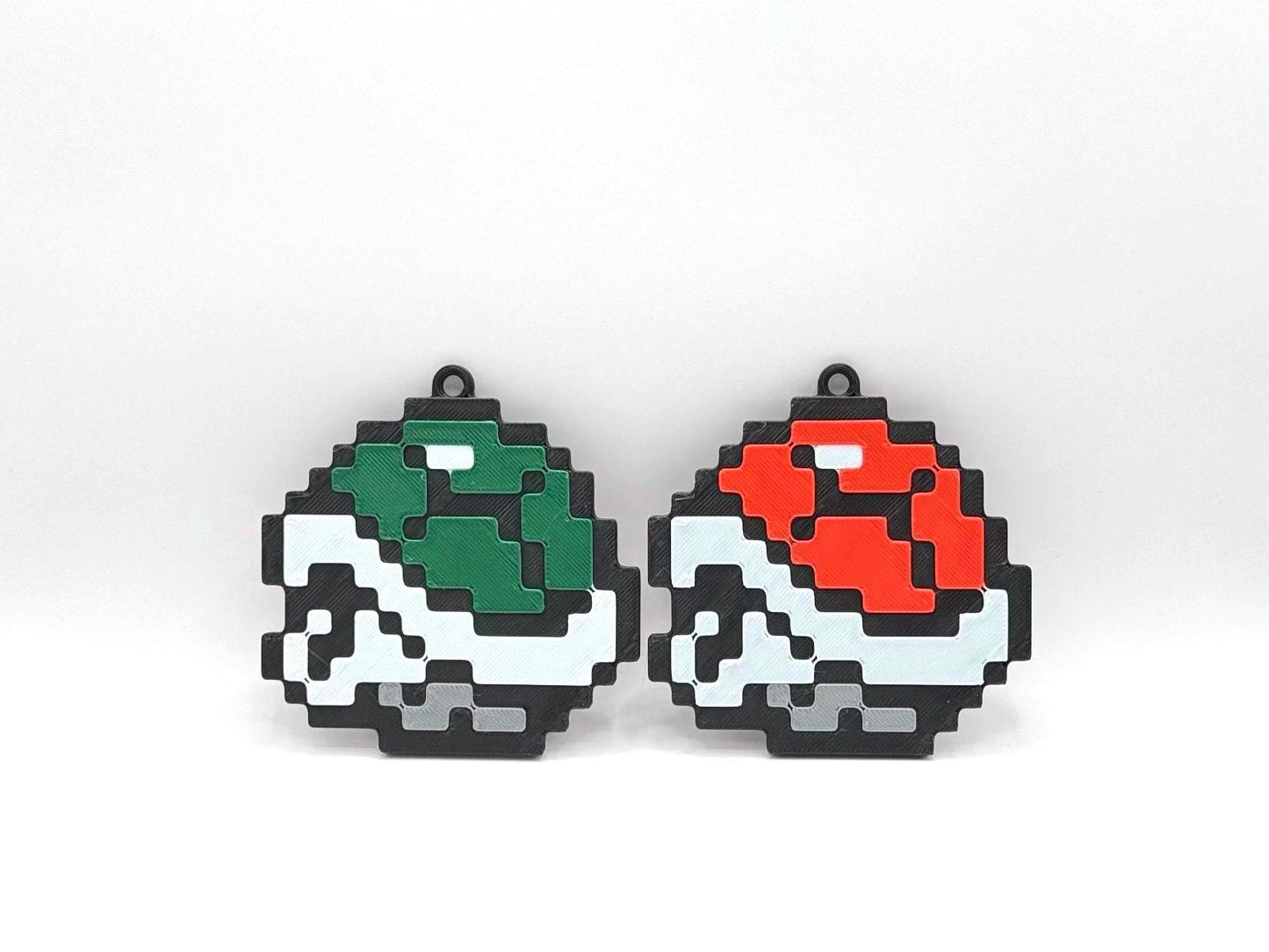 Nintendo Pixel Sprite Keychain or Ornament – Retro Gamer Gift