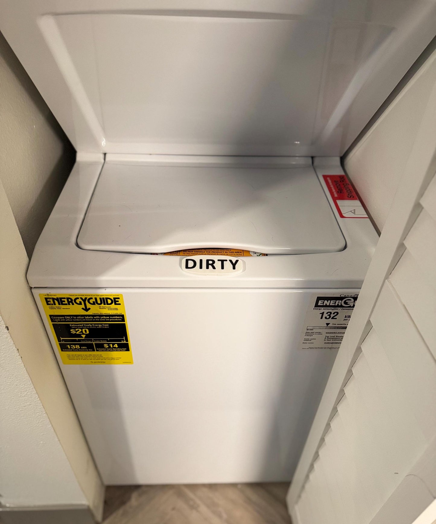 Personalizable Clean / Dirty Magnet for Dishwasher / Washing Machine / Dryer