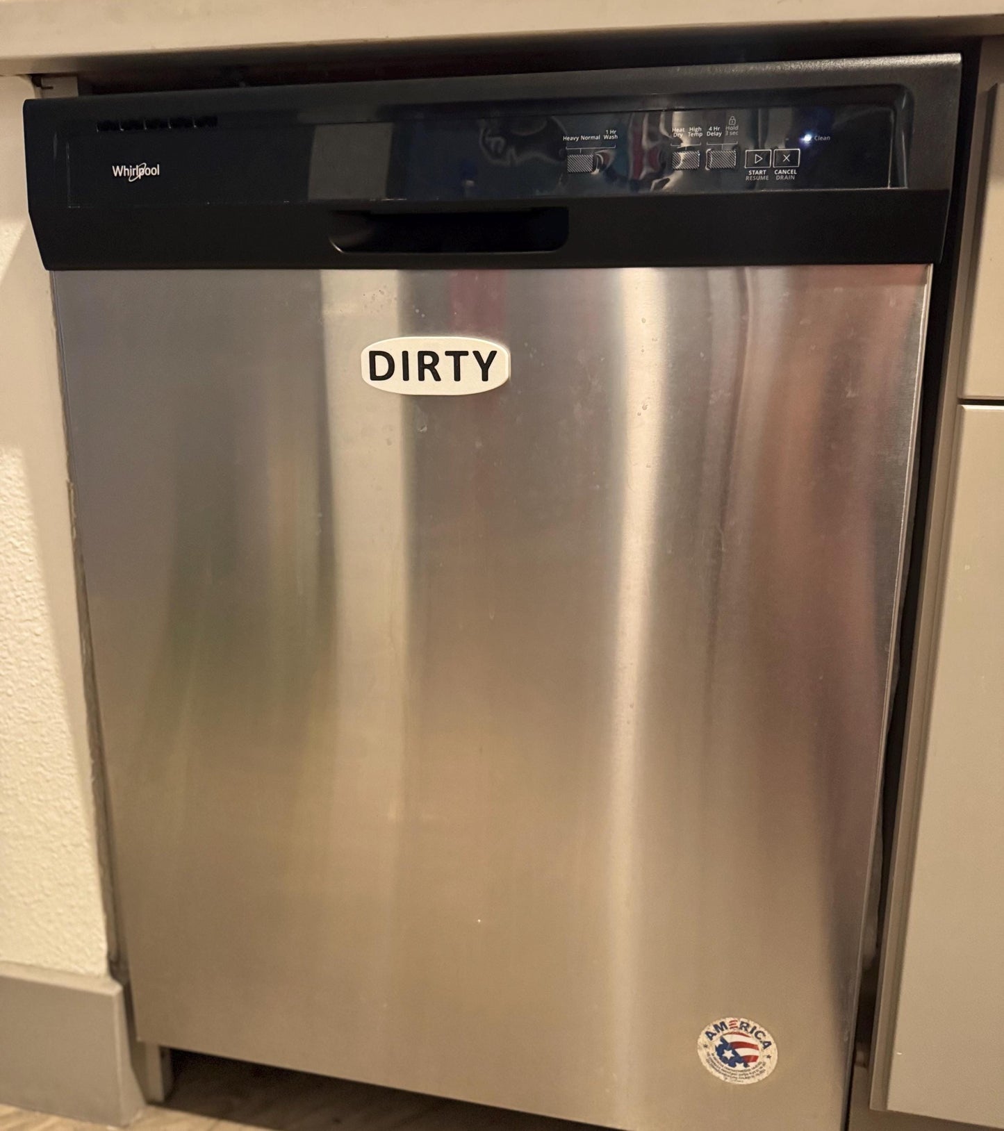 Personalizable Clean / Dirty Magnet for Dishwasher / Washing Machine / Dryer
