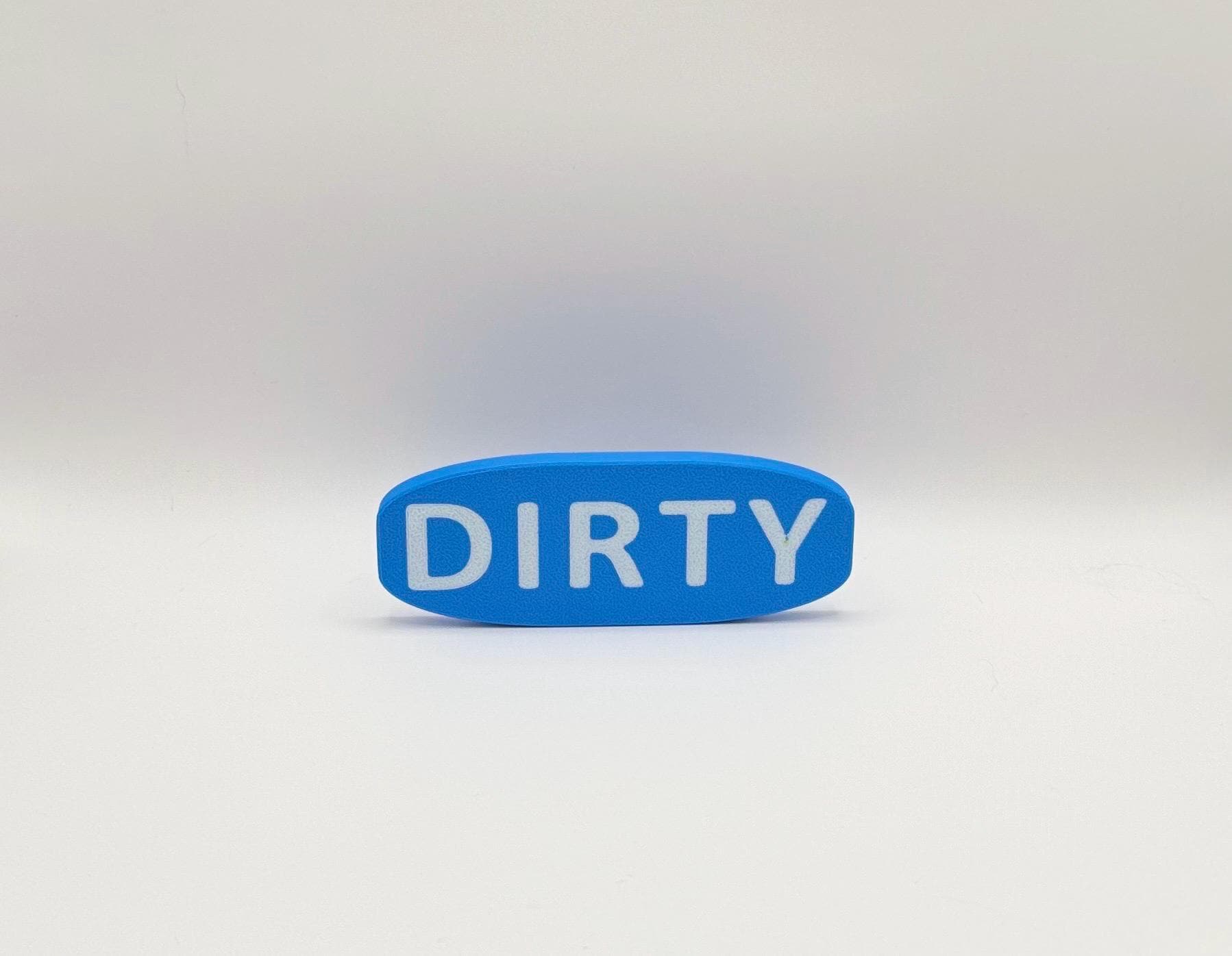 Personalizable Clean / Dirty Magnet for Dishwasher / Washing Machine / Dryer